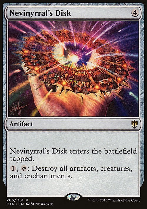 Nevinyrral's Disk ~ Commander 2016 [ EX ] [ Magic MTG ]