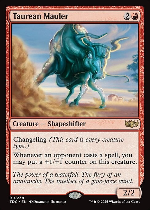 Taurean Mauler ~ Commander: Tarkir: Dragonstorm [ NM ] [ Magic MTG ]