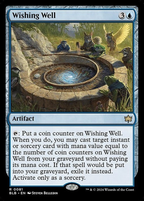 Wishing Well ~ Bloomburrow [ NM ] [ Magic MTG ]