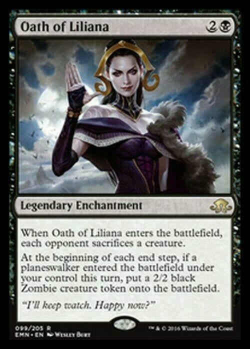 Oath of Liliana ~ Eldritch Moon [ EX+ ] [ Magic MTG ]