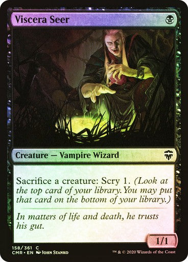FOIL Viscera Seer ~ Commander Legends 1 [ NM ] [ Magic MTG ]