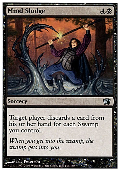 Mind Sludge ~ Eighth Edition [ EX ] [ Magic MTG ]