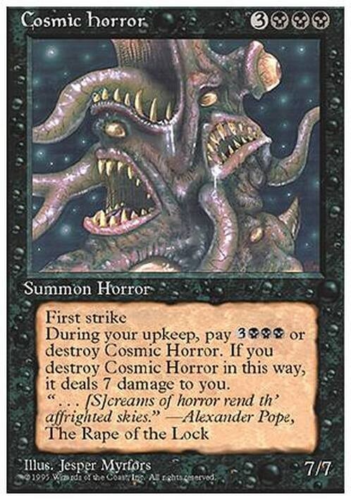 Cosmic Horror ~ Fourth Edition [ EX ] [ Magic MTG ]