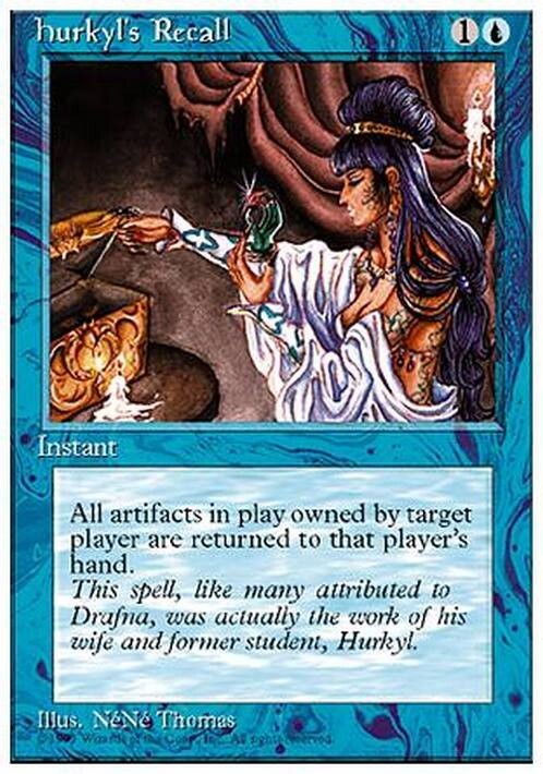 Hurkyl's Recall ~ Fourth Edition [ NM ] [ Magic MTG ]