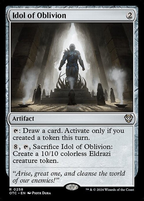 Idol of Oblivion ~ Commander: Outlaws of Thunder Junction [ NM ] [ Magic MTG ]