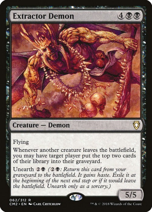 Extractor Demon ~ Commander Anthology 2 [ NM ] [ Magic MTG ]