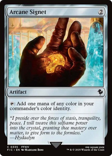 Arcane Signet #335 ~ Commander: Final Fantasy [ NM ] [ Magic MTG ]