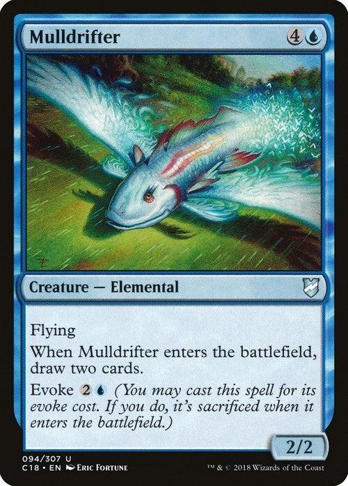 Mulldrifter ~ Commander 2018 [ EX ] [ Magic MTG ]