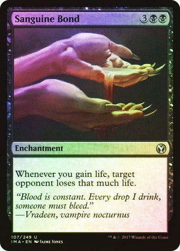 FOIL Sanguine Bond ~ Iconic Masters [ NM ] [ Magic MTG ]