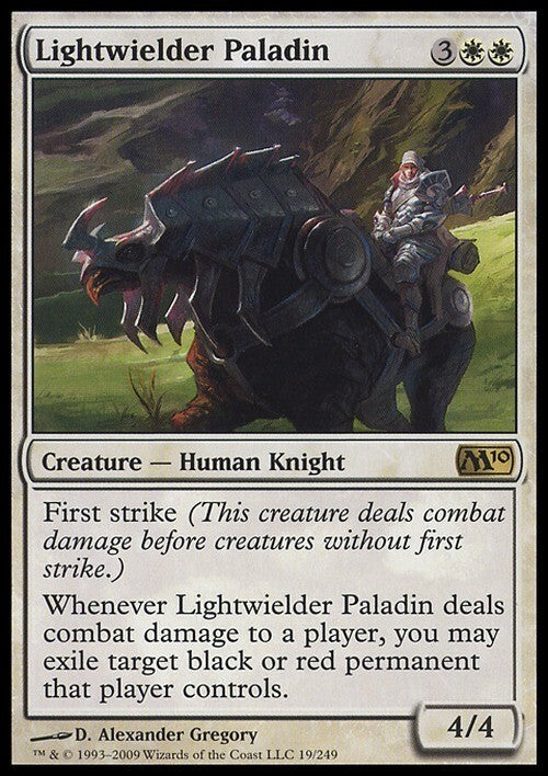 Lightwielder Paladin ~ Magic 2010 [ EX ] [ Magic MTG ]