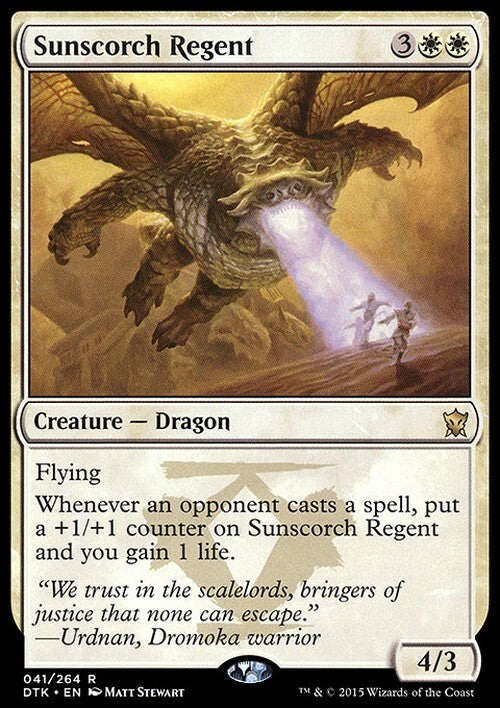 Sunscorch Regent ~ Dragons of Tarkir [ EX ] [ Magic MTG ]