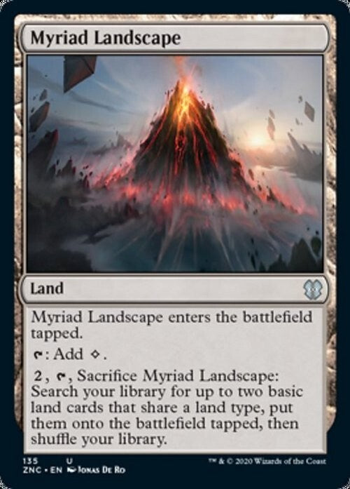 Myriad Landscape ~ Commander: Zendikar Rising [ NM ] [ Magic MTG ]
