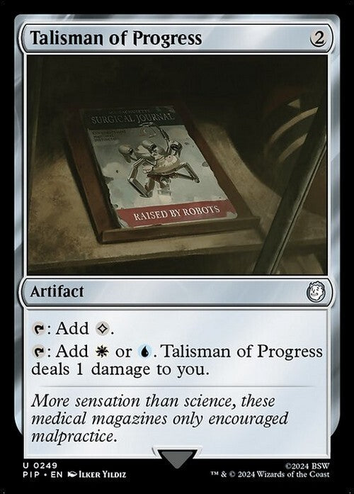Talisman of Progress ~ Commander: Fallout [ NM ] [ Magic MTG ]