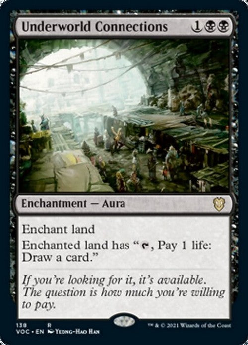Underworld Connections ~ Commander: Crimson Vow [ NM ] [ Magic MTG ]