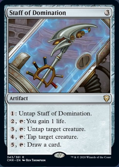 Staff of Domination ~ Commander Legends 1 [ NM ] [ Magic MTG ]