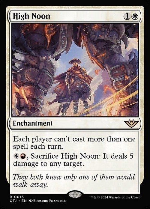 High Noon ~ Outlaws of Thunder Junction [ NM ] [ Magic MTG ]