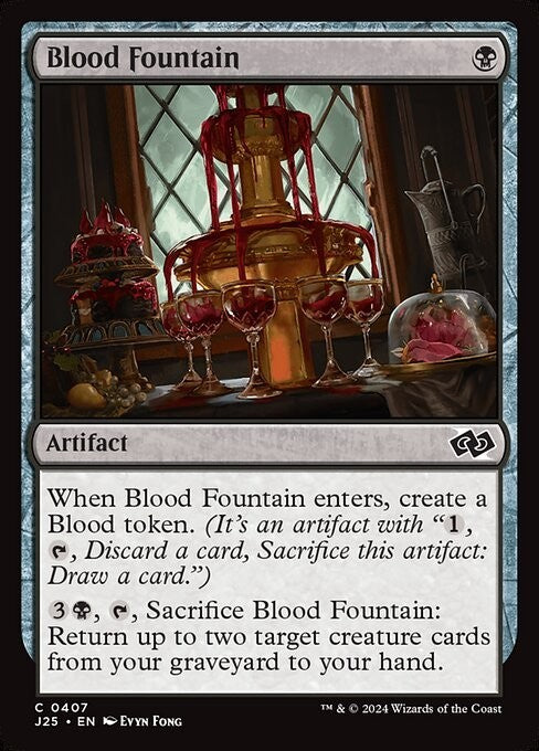 Blood Fountain ~ Jumpstart 2025 [ NM ] [ Magic MTG ]