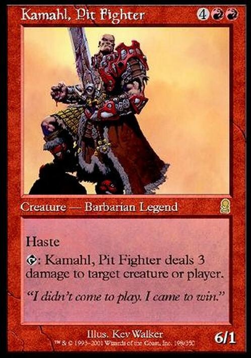 Kamahl, Pit Fighter ~ Odyssey [ EX ] [ Magic MTG ]
