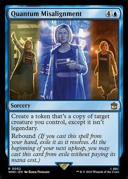 Quantum Misalignment ~ Commander: Doctor Who [ NM ] [ Magic MTG ]
