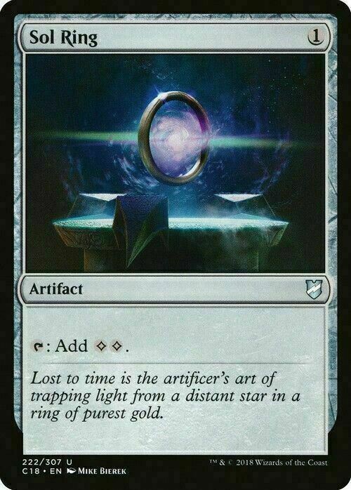 Sol Ring ~ Commander 2018 [ EX ] [ Magic MTG ]