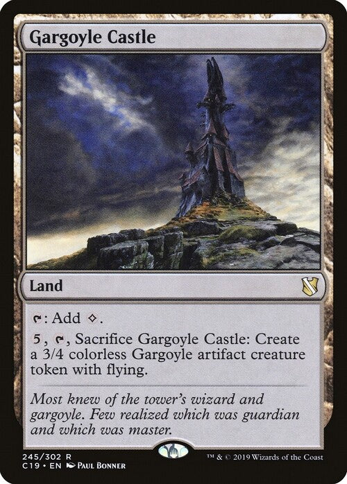 Gargoyle Castle ~ Commander 2019 [ EX ] [ Magic MTG ]