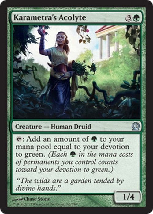 Karametra's Acolyte ~ Theros [ EX ] [ Magic MTG ]