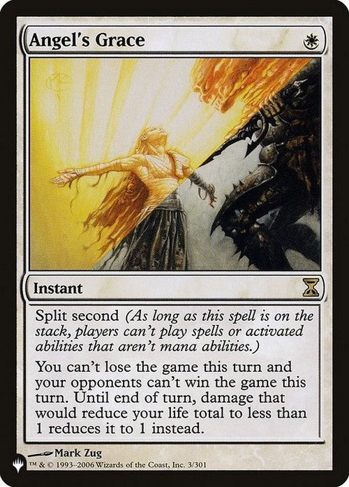 Angel's Grace ~ The List [ NM ] [ Magic MTG ]