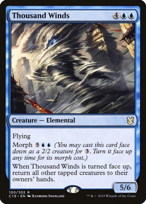 Thousand Winds ~ Commander 2019 [ EX ] [ Magic MTG ]