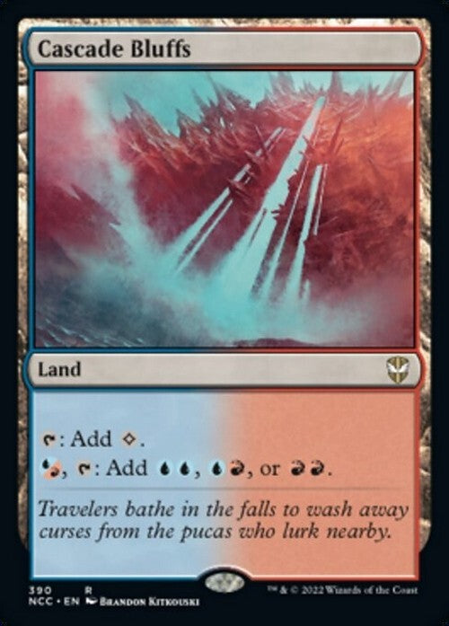 Cascade Bluffs ~ Commander: Streets of New Capenna [ NM ] [ MTG ]