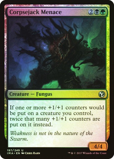 FOIL Corpsejack Menace ~ Iconic Masters [ EX ] [ Magic MTG ]