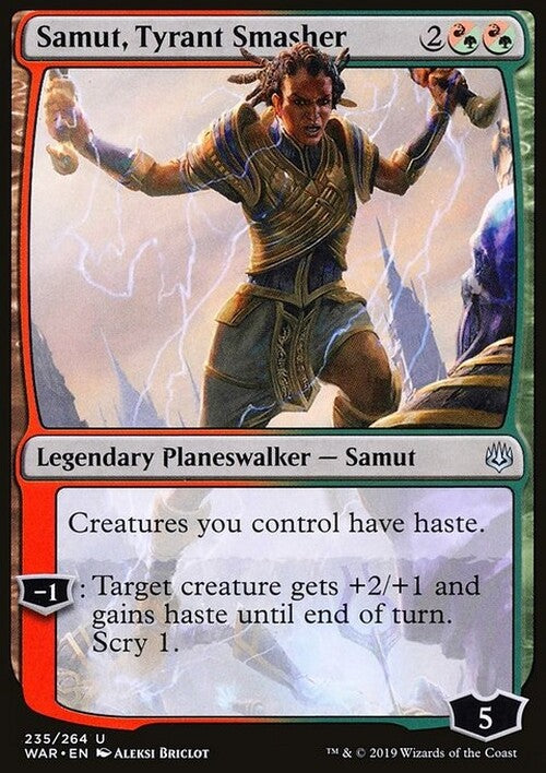 Samut, Tyrant Smasher ~ War of the Spark [ EX ] [ Magic MTG ]