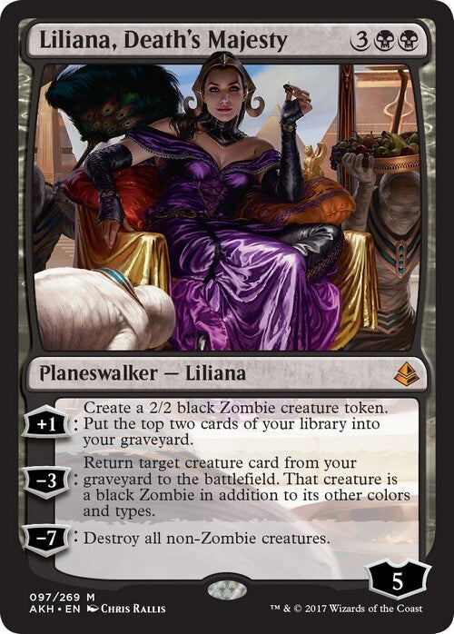 Liliana, Death's Majesty ~ Amonkhet [ EX ] [ Magic MTG ]