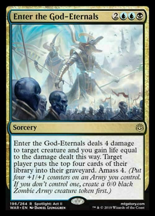 Enter the God-Eternals ~ War of the Spark [ NM ] [ Magic MTG ]