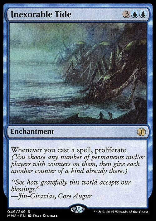 Inexorable Tide ~ Modern Masters 2015 [ EX ] [ Magic MTG ]