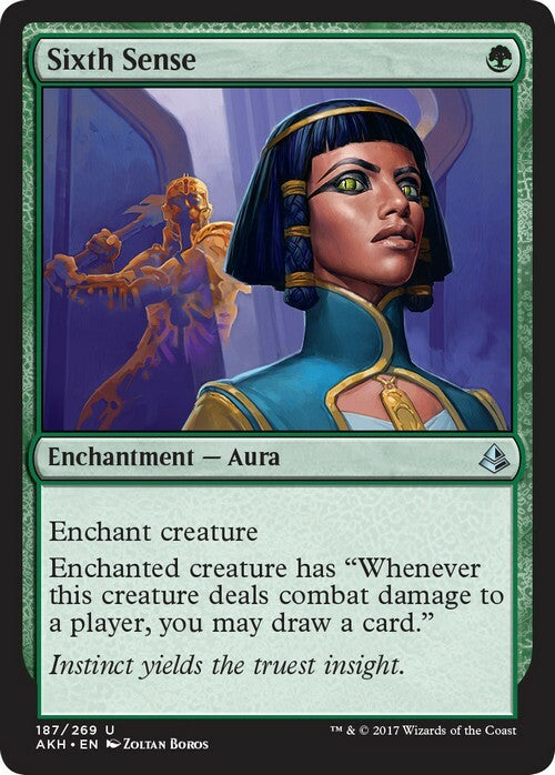 Sixth Sense ~ Amonkhet [ EX ] [ Magic MTG ]