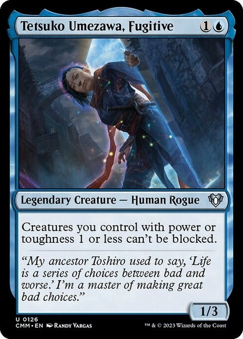 Tetsuko Umezawa, Fugitive ~ Commander Masters [ NM ] [ Magic MTG ]