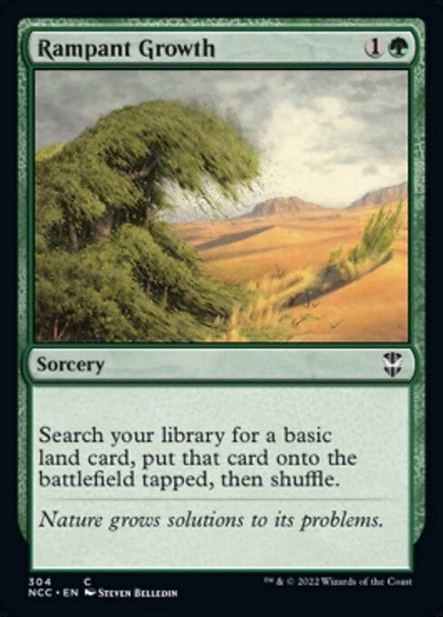 Rampant Growth ~ Commander: Streets of New Capenna [ NM ] [ MTG ]