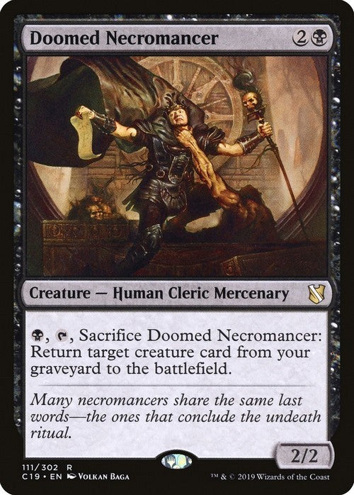 Doomed Necromancer ~ Commander 2019 [ NM ] [ Magic MTG ]