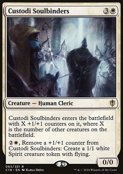 Custodi Soulbinders ~ Commander 2016 [ EX ] [ Magic MTG ]