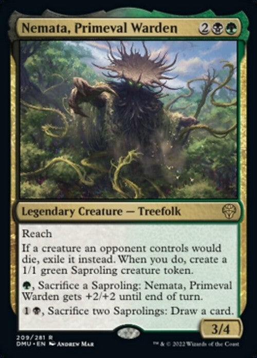Nemata, Primeval Warden ~ Dominaria United [ NM ] [ Magic MTG ]
