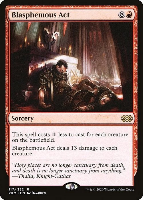Blasphemous Act ~ Double Masters [ NM ] [ Magic MTG ]