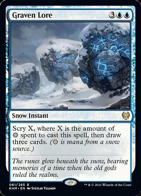Graven Lore ~ Kaldheim [ NM ] [ Magic MTG ]