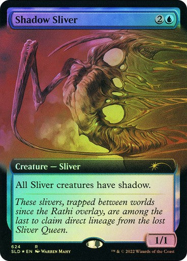 FOIL Shadow Sliver ~ Secret Lair [ NM ] [ Magic MTG ]