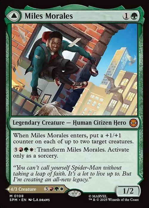 Miles Morales / Ultimate Spider-Man ~ Spider-Man [ NM ] [ Magic MTG ]