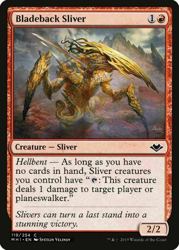Bladeback Sliver ~ Modern Horizons 1 [ NM ] [ Magic MTG ]