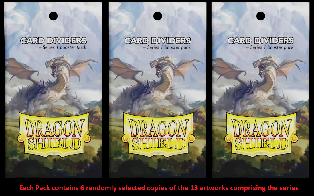 18 x Trading Card Dividers [ Dragon Shield ] for Magic MTG Pokemon Yu-Gi-Oh! TCG
