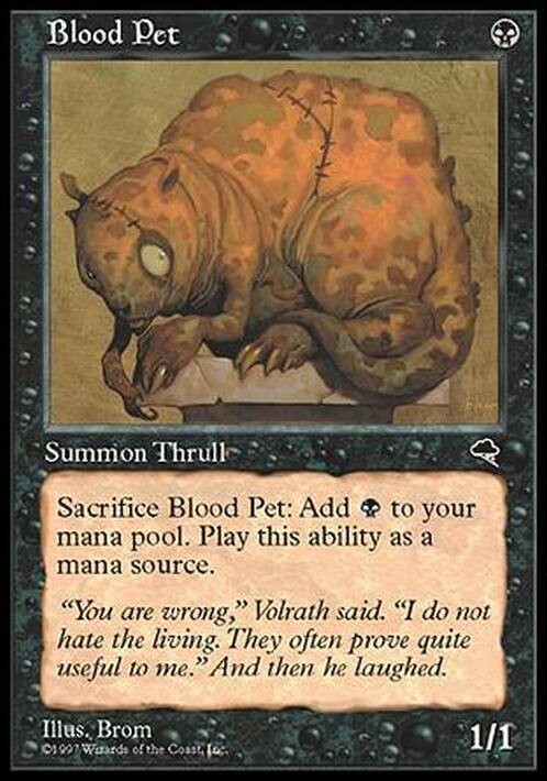 Blood Pet ~ Tempest [ EX ] [ Magic MTG ]