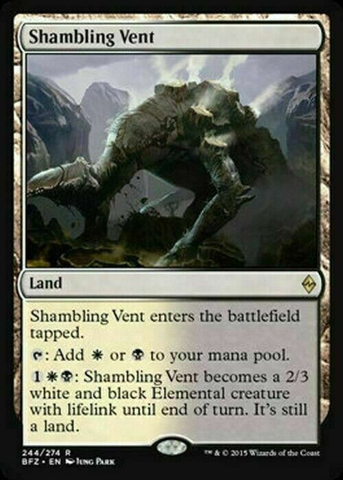 Shambling Vent ~ Battle for Zendikar [ EX ] [ Magic MTG ]