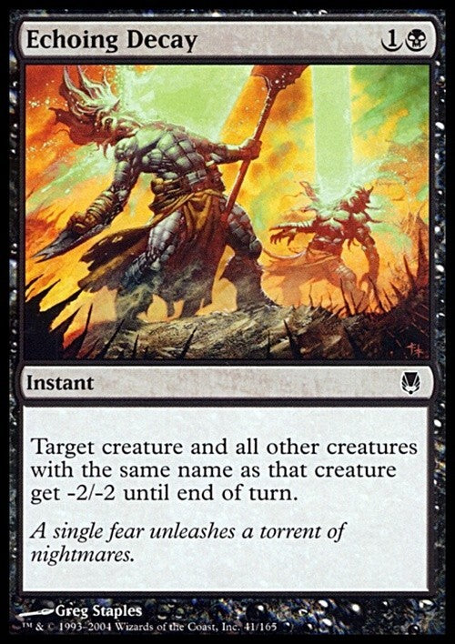 Echoing Decay ~ Darksteel [ EX ] [ Magic MTG ]