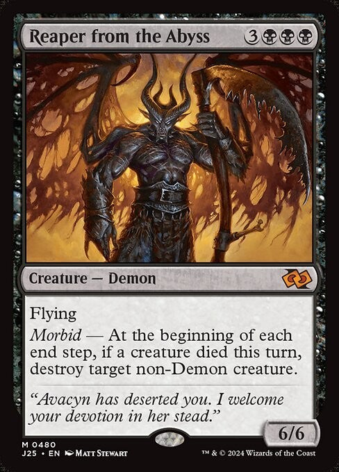 Reaper from the Abyss ~ Jumpstart 2025 [ NM ] [ Magic MTG ]